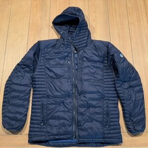 Kuhl spyfire goose down hoodie jacket men’s XL